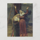 Virgin bij de Voet van het Kruis Briefkaart (Voorkant)