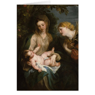 Virgin & Child met Saint Catherine van Alexandrië