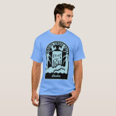 Virgin Creek Falls Alaska T-shirt (Voorkant volledig)