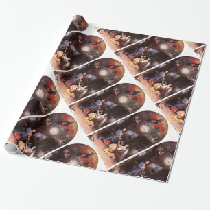 VIRGIN EN ANNUNCIATIE ANGEL CADEAUPAPIER