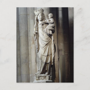 Virgin en Child, bekend als Notre-Dame de Paris Briefkaart