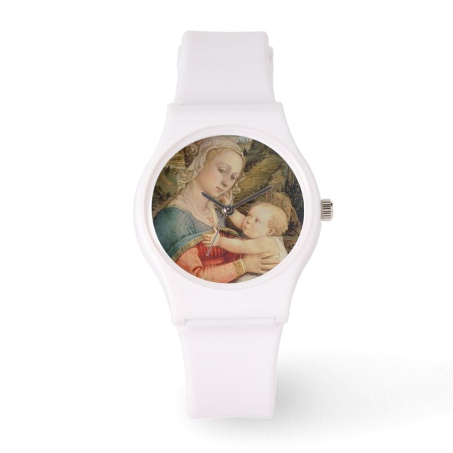 Virgin en Child, c.1465 Horloge (Voorkant)