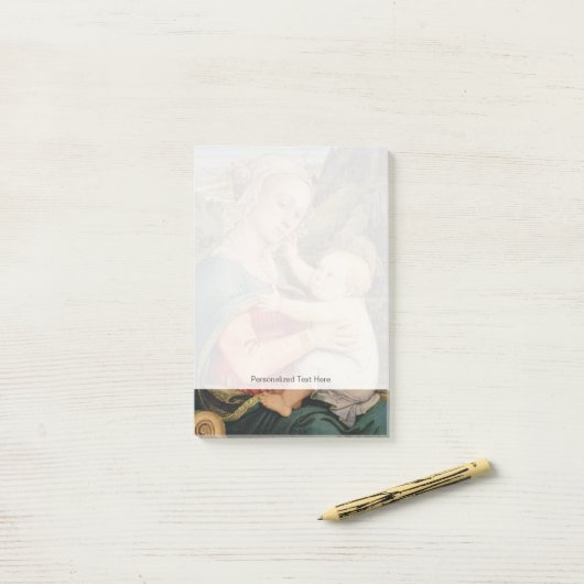 Virgin en Child, c.1465 Post-it® Notes (Op bureau)