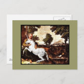 Virgin en de Unicorn Briefkaart (Voorkant / Achterkant)