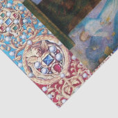 VIRGIN EN KIND, ANGELBEZORGDHEID, PRECIEUZE JEWELS TISSUEPAPIER (Detail)