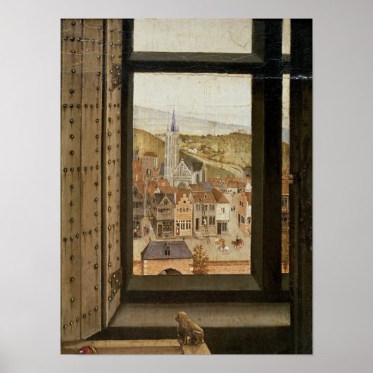 Virgin en kind voor een Firescreen, c.1440 2 Poster (Voorkant)