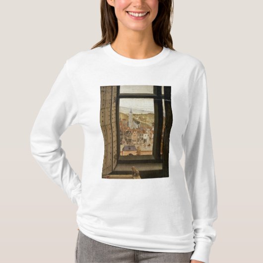 Virgin en kind voor een Firescreen, c.1440 2 T-shirt (Voorkant)