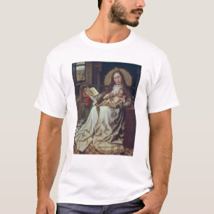 Virgin en kind voor een Firescreen, c.1440 T-shirt