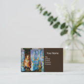 VIRGIN EN KINDERBLAUW MUZIEK ANGELS Brown Visitekaartje (Staand voorkant)