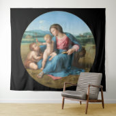 Virgin en tapijt wandkleed (In Situ (horizontaal))