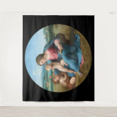 Virgin en tapijt wandkleed (Voorkant)