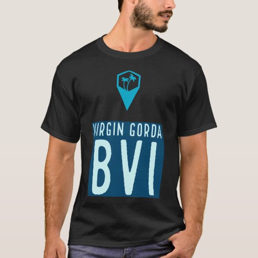 Virgin Gorda Bvi T-shirt (Voorkant)