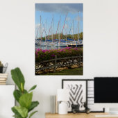 Virgin Gorda Jachthaven Poster (Thuiskantoor)