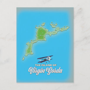 Virgin Gorda Kaart