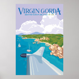 Virgin Gorda Poster (Paarse)