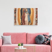 Virgin Guadalupe Canvas Afdruk (Insitu (Woonkamer))