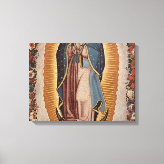Virgin Guadalupe Canvas Afdruk (Voorkant)