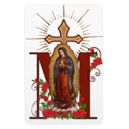 Virgin Guadalupe katholieke godsdienst Marian Cros Magneet