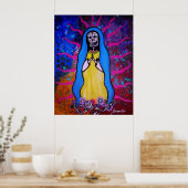 Virgin Guadalupe Poster (Keuken)