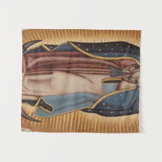 Virgin Guadalupe Wandkleed (Voorkant (horizontaal))