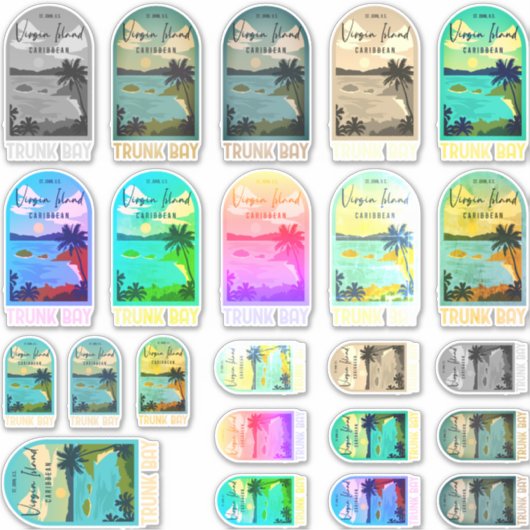 Virgin Island Sticker (Voorkant)
