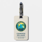 Virgin Islands National Park Bagagelabel (Achterkant verticaal)