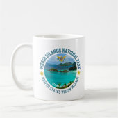 Virgin Islands National Park caribbean beach Koffiemok (Links)