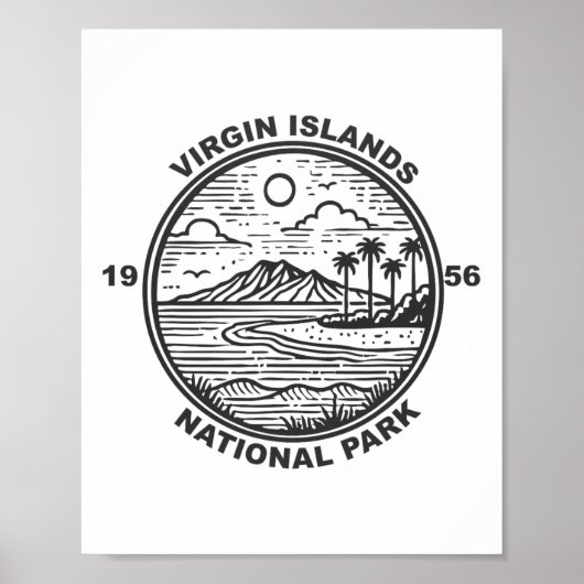 Virgin Islands National Park  Poster (Voorkant)