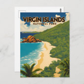 Virgin Islands National Park Reizen Briefkaart (Voorkant / Achterkant)