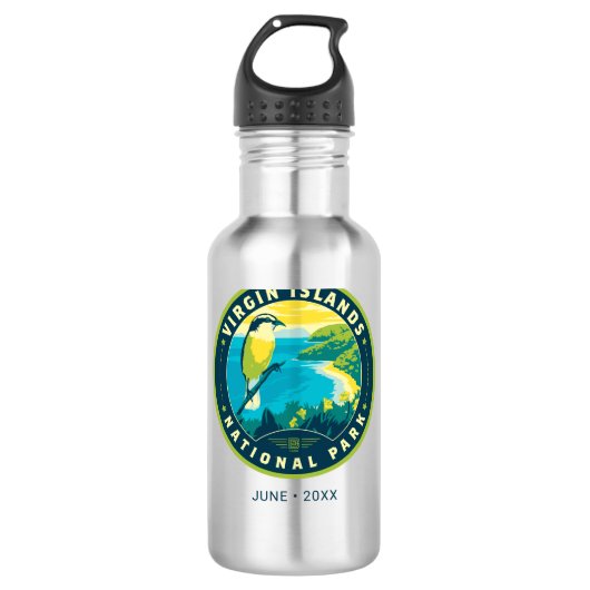 Virgin Islands National Park Waterfles (Voorkant)