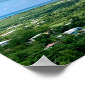 Virgin Islands St. Croix Sandy Point USVI Foto Poster (Hoek)
