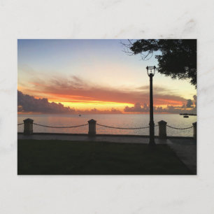 Virgin Islands Sunset St. Croix USVI Briefkaart