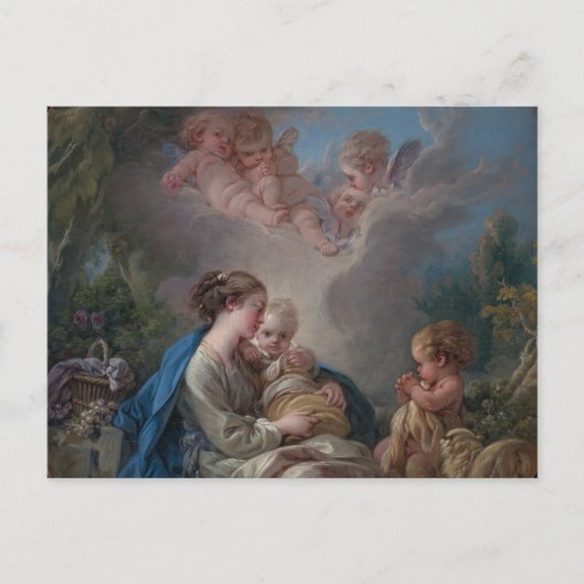 Virgin & Kind met de Heilige John Doopsgezind Briefkaart (Voorkant)