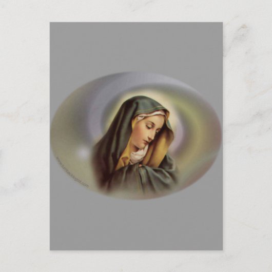 Virgin Mary 2 Briefkaart (Voorkant)