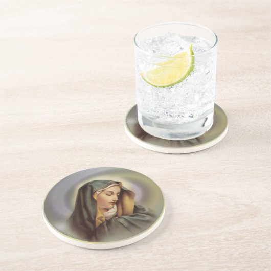 Virgin Mary 2 Onderzetter (Zijkant)