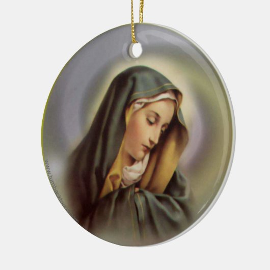 Virgin Mary 2 Ornament (Links)
