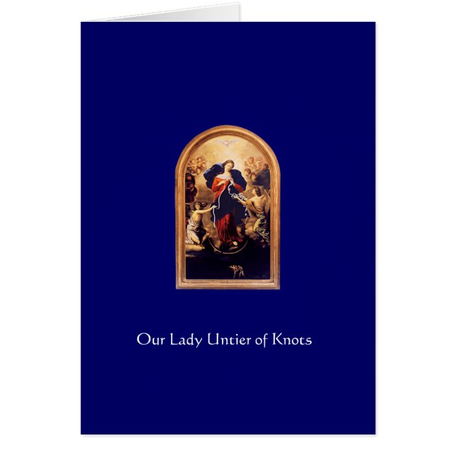 virgin_mary_2, Our Lady Untier of Knots (Voorkant)