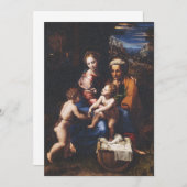 Virgin Mary and Child with John the Baptist Kaart (Voorkant / Achterkant)