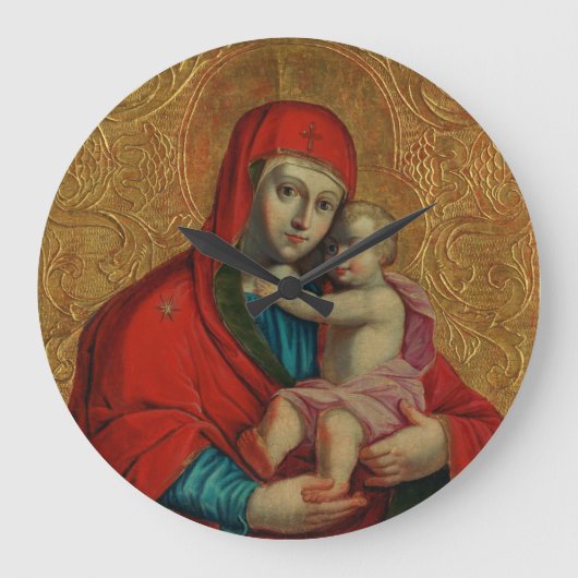 Virgin Mary and Jesus Child by Jan Rombauer Grote Klok (Voorkant)