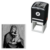 Virgin Mary and Jesus Child by Jan Rombauer Zelfinktende Stempel (In situ)