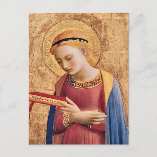 Virgin Mary Annunciate by Fra Angelico Briefkaart (Voorkant)