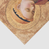 Virgin Mary Annunciate by Fra Angelico Tissuepapier (Detail)
