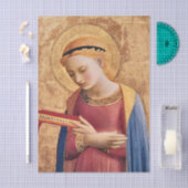 Virgin Mary Annunciate by Fra Angelico Tissuepapier (Craft)