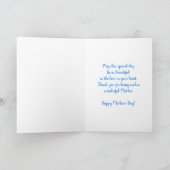 VIRGIN MARY | AVE MARIA LATIN | BLUE DAHLIAS KAART (Binnen)