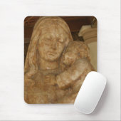 Virgin Mary & Baby Jesus-beeld Muismat (Met muis)