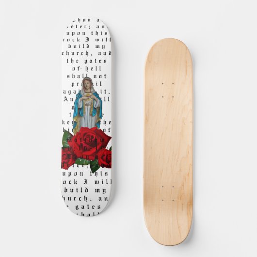 VIRGIN MARY BOARD PERSOONLIJK SKATEBOARD (Voorkant)