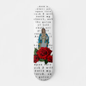 VIRGIN MARY BOARD PERSOONLIJK SKATEBOARD (Voorkant)