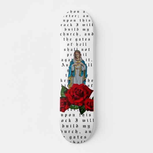 VIRGIN MARY BOARD PERSOONLIJK SKATEBOARD (Voorkant)