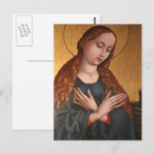 VIRGIN MARY BRIEFKAART (Voorkant / Achterkant)