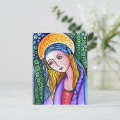 Virgin Mary Briefkaart (Staand voorkant)